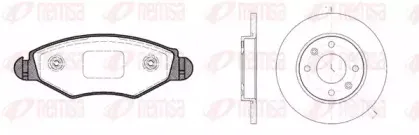 Комплект тормозов, дисковый тормозной механизм REMSA купить