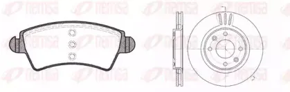 Комплект тормозов, дисковый тормозной механизм REMSA купить
