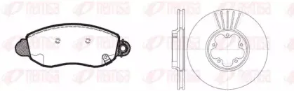Комплект тормозов, дисковый тормозной механизм REMSA купить