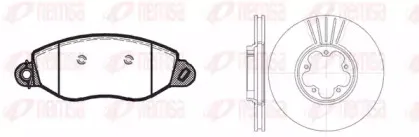 Комплект тормозов, дисковый тормозной механизм REMSA купить