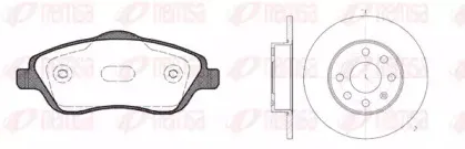 Комплект тормозов, дисковый тормозной механизм REMSA купить