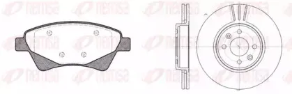Комплект тормозов, дисковый тормозной механизм REMSA купить