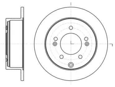 Тормозной диск REMSA купить