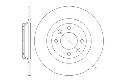 Тормозной диск REMSA купить