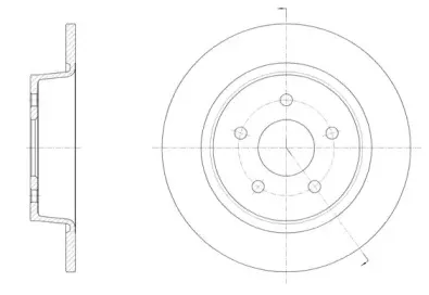 Диск гальмівний REMSA купить