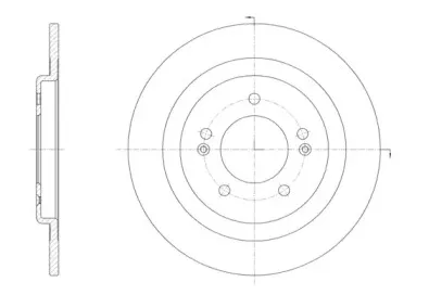 Тормозной диск REMSA купить