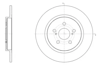 Тормозной диск REMSA купить