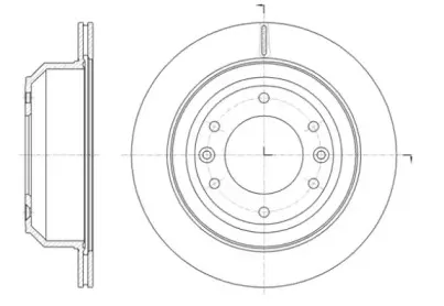 Тормозной диск REMSA купить