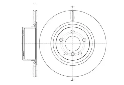 Диск гальмівний REMSA купить