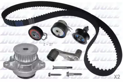 Водяной насос + комплект зубчатого ремня DOLZ купить
