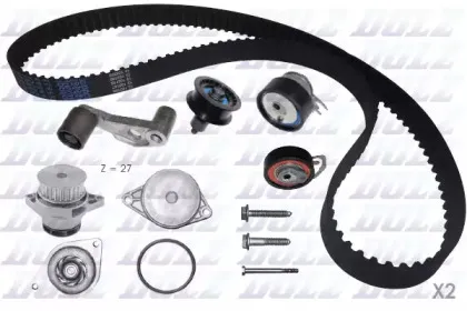 Водяной насос + комплект зубчатого ремня DOLZ купить