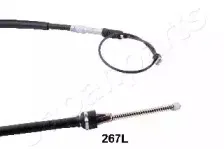 Трос, стояночная тормозная система JAPANPARTS купить