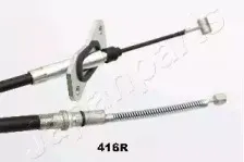 Трос, стояночная тормозная система JAPANPARTS купить