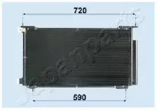 Конденсатор, кондиционер JAPANPARTS купить
