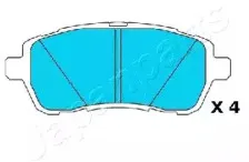 Комплект тормозных колодок, дисковый тормоз JAPANPARTS купить
