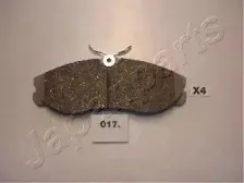 Комплект тормозных колодок, дисковый тормоз JAPANPARTS купить