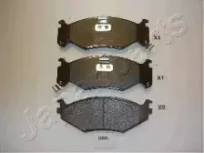 Комплект тормозных колодок, дисковый тормоз JAPANPARTS купить