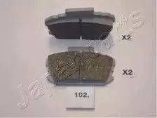 Комплект тормозных колодок, дисковый тормоз JAPANPARTS купить