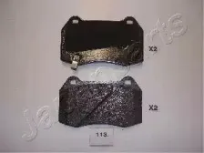 Комплект тормозных колодок, дисковый тормоз JAPANPARTS купить