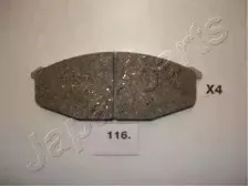 Комплект тормозных колодок, дисковый тормоз JAPANPARTS купить