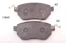 Комплект тормозных колодок, дисковый тормоз JAPANPARTS купить