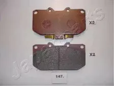 Комплект тормозных колодок, дисковый тормоз JAPANPARTS купить