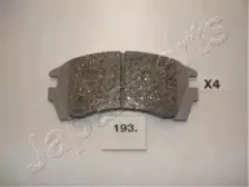 Комплект тормозных колодок, дисковый тормоз JAPANPARTS купить