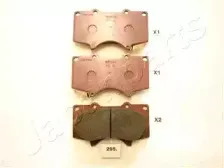 Комплект тормозных колодок, дисковый тормоз JAPANPARTS купить