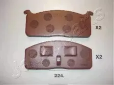 Комплект тормозных колодок, дисковый тормоз JAPANPARTS купить