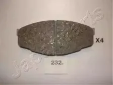 Комплект тормозных колодок, дисковый тормоз JAPANPARTS купить