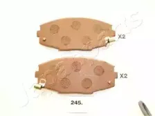 Комплект тормозных колодок, дисковый тормоз JAPANPARTS купить