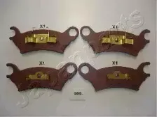 Комплект тормозных колодок, дисковый тормоз JAPANPARTS купить