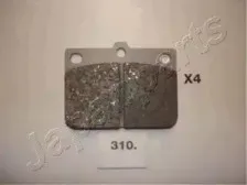 Комплект тормозных колодок, дисковый тормоз JAPANPARTS купить