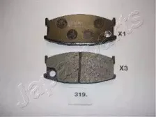 Комплект тормозных колодок, дисковый тормоз JAPANPARTS купить