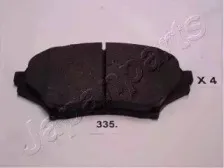 Комплект тормозных колодок, дисковый тормоз JAPANPARTS купить