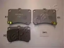 Комплект тормозных колодок, дисковый тормоз JAPANPARTS купить