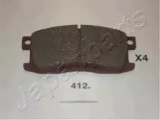 Комплект тормозных колодок, дисковый тормоз JAPANPARTS купить