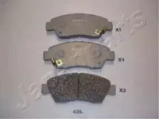 Комплект тормозных колодок, дисковый тормоз JAPANPARTS купить