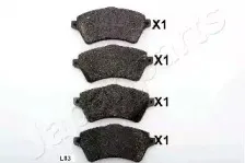 Комплект тормозных колодок, дисковый тормоз JAPANPARTS купить