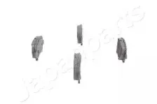 Комплект тормозных колодок, дисковый тормоз JAPANPARTS купить