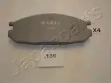 Комплект тормозных колодок, дисковый тормоз JAPANPARTS купить