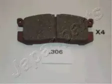 Комплект тормозных колодок, дисковый тормоз JAPANPARTS купить