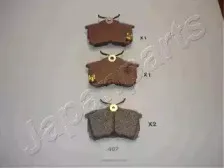 Комплект тормозных колодок, дисковый тормоз JAPANPARTS купить