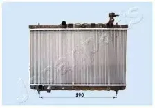 Радиатор, охлаждение двигателя JAPANPARTS купить