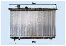 Радиатор, охлаждение двигателя JAPANPARTS купить