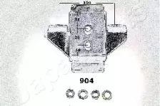 Подвеска, двигатель JAPANPARTS купить