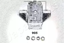 Подвеска, двигатель JAPANPARTS купить