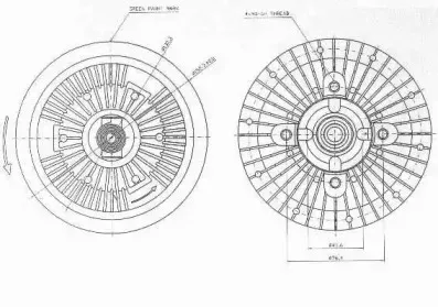 Сцепление, вентилятор радиатора BUGIAD купить