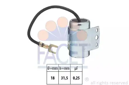 Конденсатор, система зажигания FACET купить