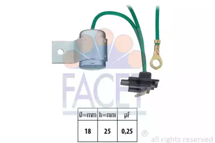 Конденсатор, система зажигания FACET купить